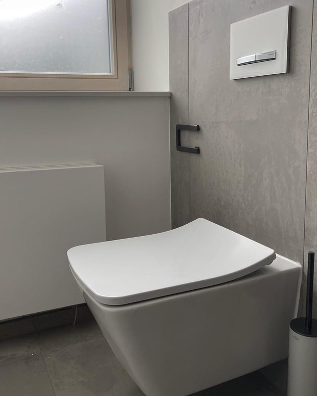 Gäste-WC im Neubau